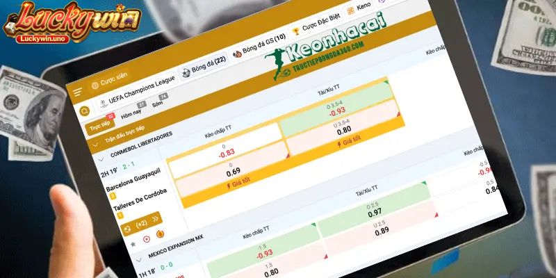 Kèo Nhà Cái Luckywin